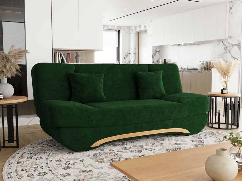 Pohovka trojsedačka Boalla (zelená)