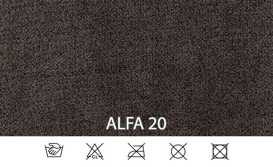 Rohová sedačka Zaron (tmavosivá) (P)