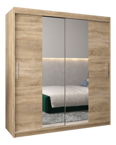 Ruhásszekrény 180 cm Toki 1 (szonoma tölgy + szonoma tölgy)