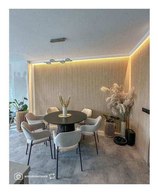 Jedálenská stolička Azihi (sivá)