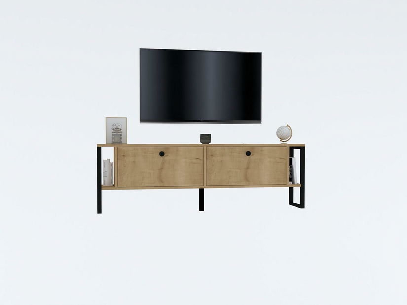 Masă TV/Dulap Satadu 2 (stejar zafir) 