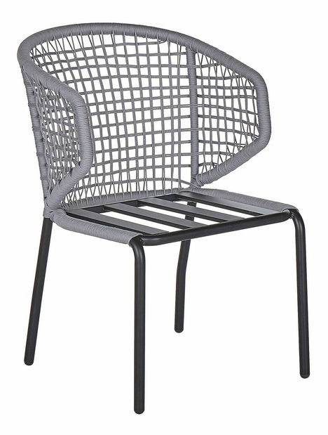 Set 2 ks. záhradných stoličiek Pali (sivá)