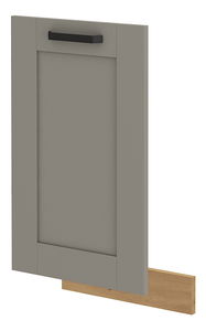 Vrata za ugradbenu perilicu posuđa Lucid ZM 446 x 713 (hrast artisan + claygrey)