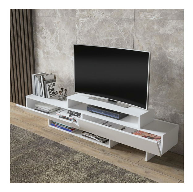 TV stolík/skrinka Franc 14 (biela)