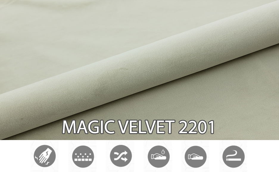 Pat matrimonial Boxspring 180 cm Ricky (bej deschis) (cu saltea și sp. depozitare)