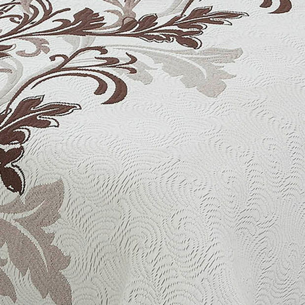 Prehoz na posteľ 210x170 cm Deco (krémová + hnedá)