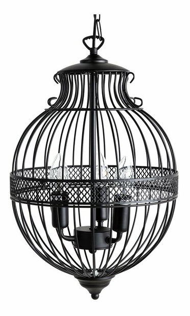 Lampă cu pandantiv Henty (negru)