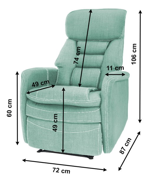 Fotelja koja se može pozicionirati- Kondela