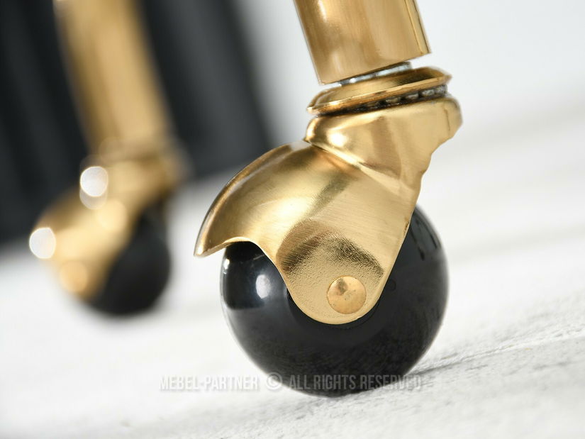 Scaun Carma B (negru + auriu)