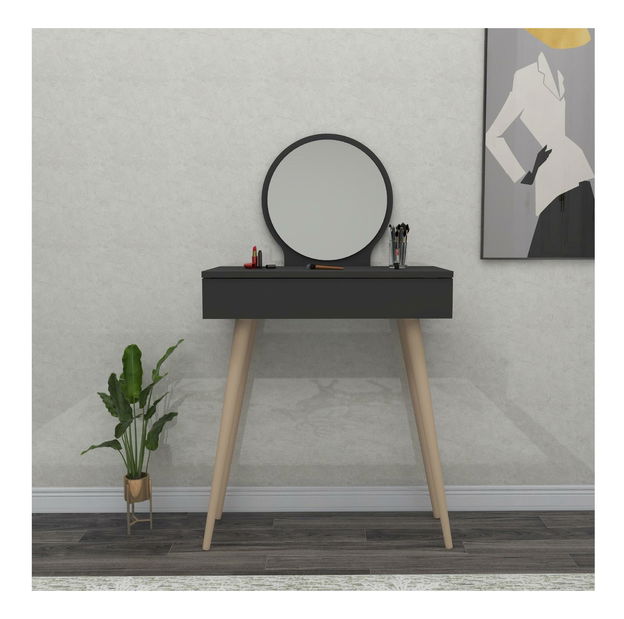 Toaletni stolić Doneda (antracit)