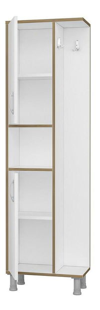 Kúpeľňová skrinka Dadave (biela) 