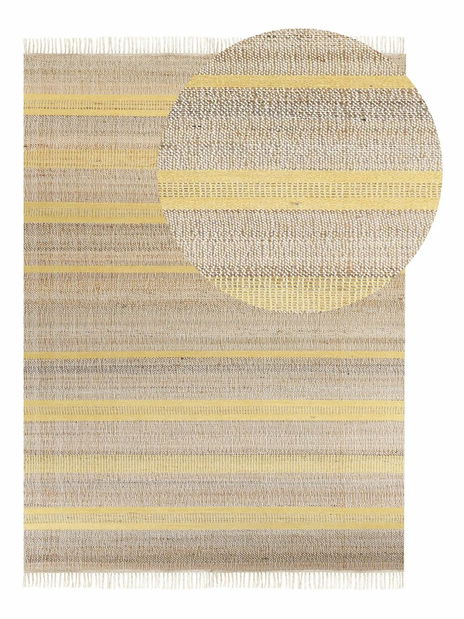 Koberec 160 x 300 cm Tally (béžová+ žltá)