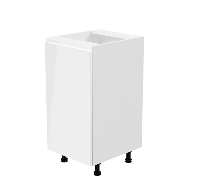 Donji kuhinjski ormarić D40 Aurellia (bijela + bijeli sjaj) (L)