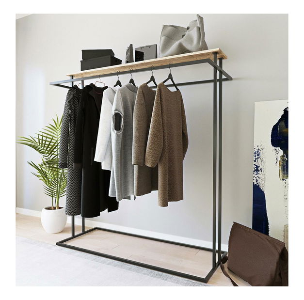 Vešiak Arony (dub + čierna) 