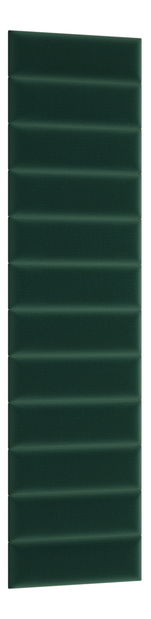 Set 12 tapeciranih panela Quadra 50x240 cm (zelena)