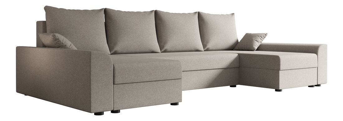 Rohová sedacia súprava U Dusk U (béžová)