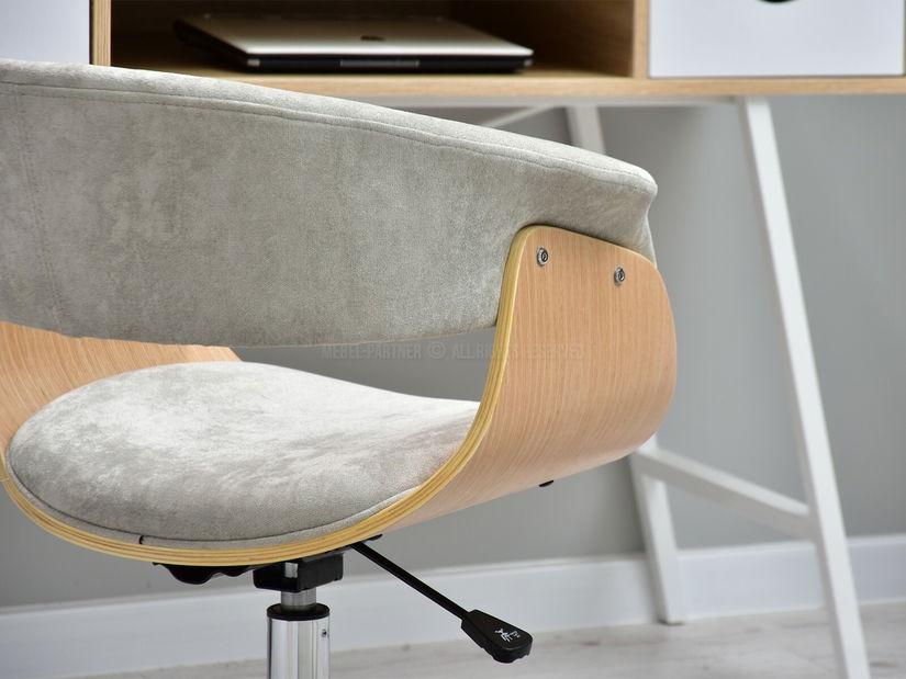 Stolička Manzaro (jaseň + chrómová)