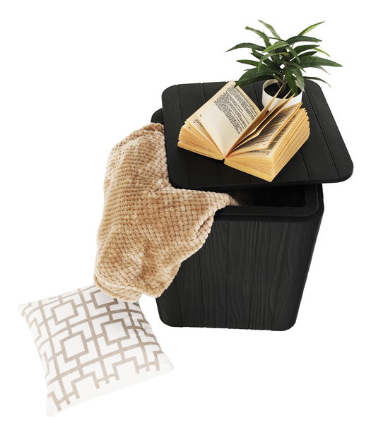 Tároló doboz Impella (fekete)