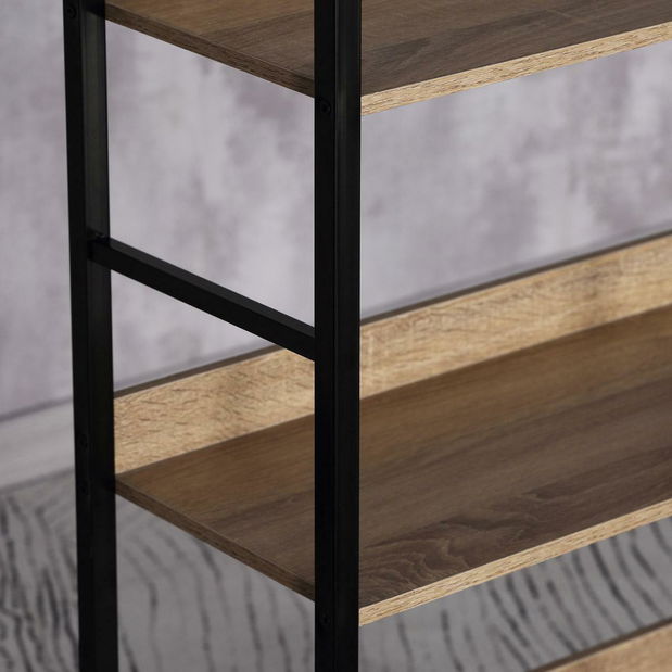 Regál Gerente (tölgy + fekete)