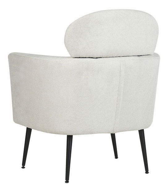 Kreslo Saulsberry (biela) 