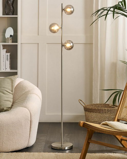 Lampă de podea Rams (argintiu)