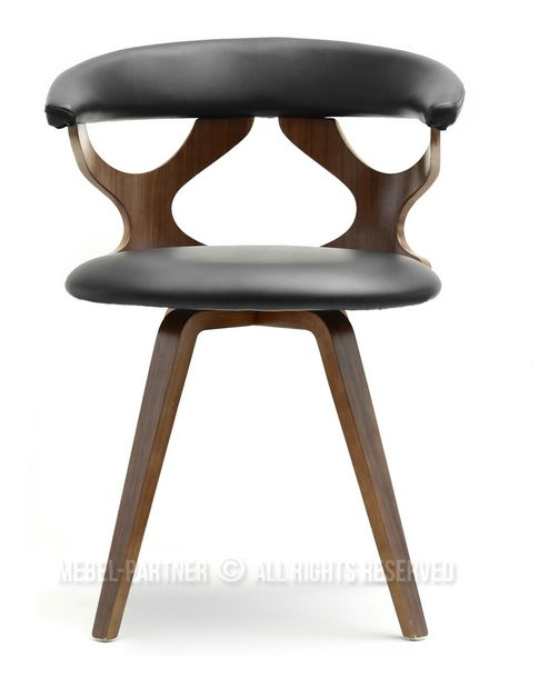 Stolička Bender (orech tmavý + orech)