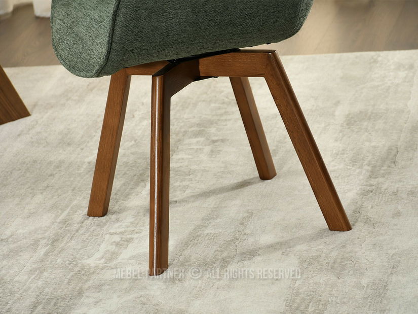 Scaun sufragerie Distorsion (verde)