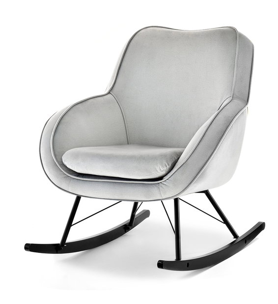 Fotoliu relax Coccolisimo (gri + negru)