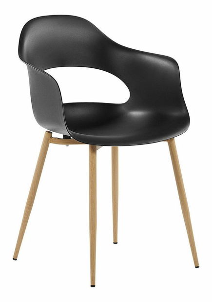 Set 2 kom. blagovaonskih stolica URCA (crna)