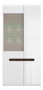 Vitrin Azteca Trio REG1W1D/19/9 (Fehér + Fényes fehér)