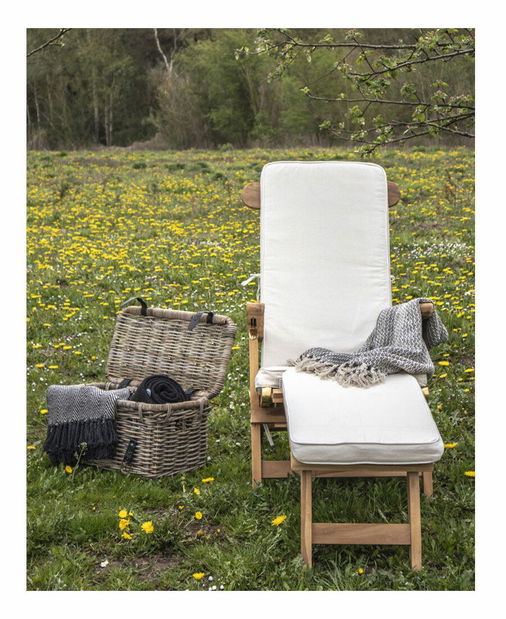 Podsedák na lehátko Aiavaniaia 1 (biela)