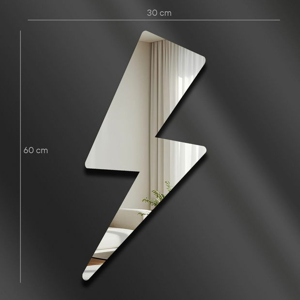 Zrkadlo Ozi 1 (strieborná )