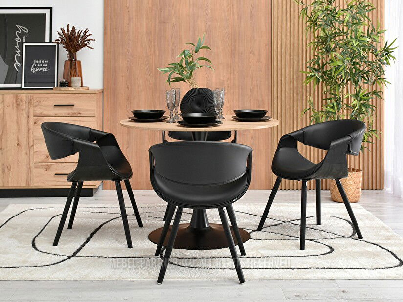 Scaun Bjorn K (negru)