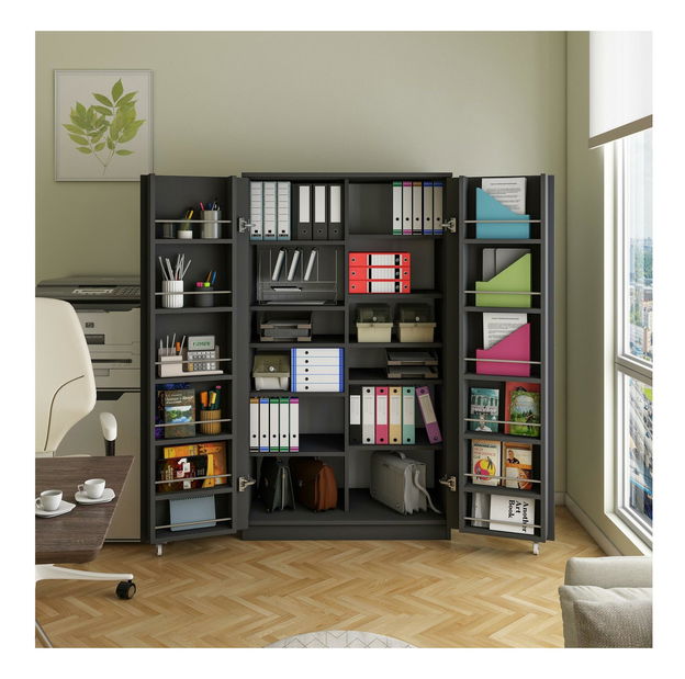 Ormar za garderobu Passek (antracit)