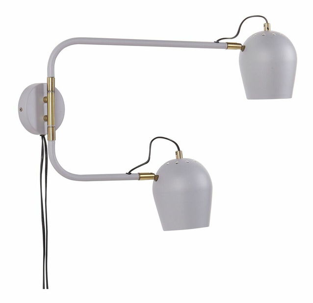 Nástenné osvetlenie Eldor (sivá)