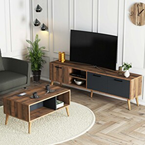 Mobilier living Sakura (Nuc + Antracit)