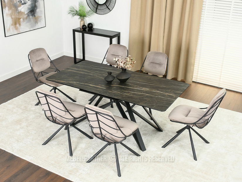 Szék Brooklyn (bézs + fekete)