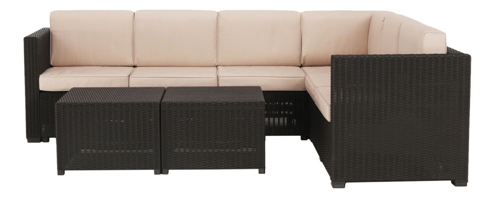 Set de grădină 3-piese Rodda