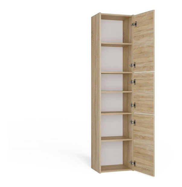 Kúpeľňová skrinka Samways 4 (dub sonoma)