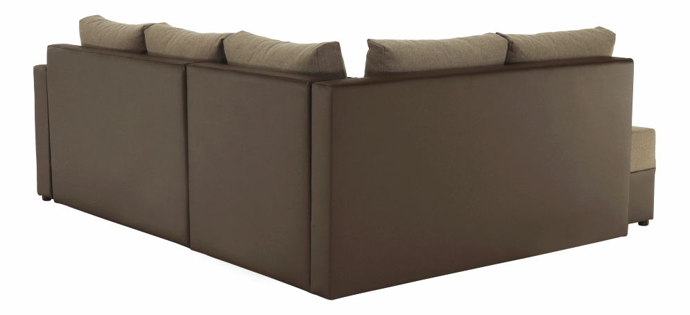 Rohová sedačka Udan hnedá (P)