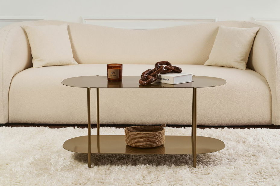 Măsuță cafea Sintuanta B (Auriu)