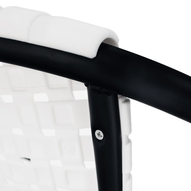 Vrtna stolica Brittaney (bijela + crna) 