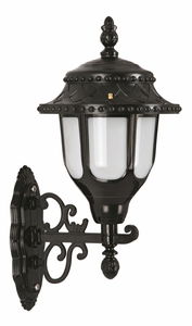 Iluminat de perete pentru exterior Dawid (Negru)