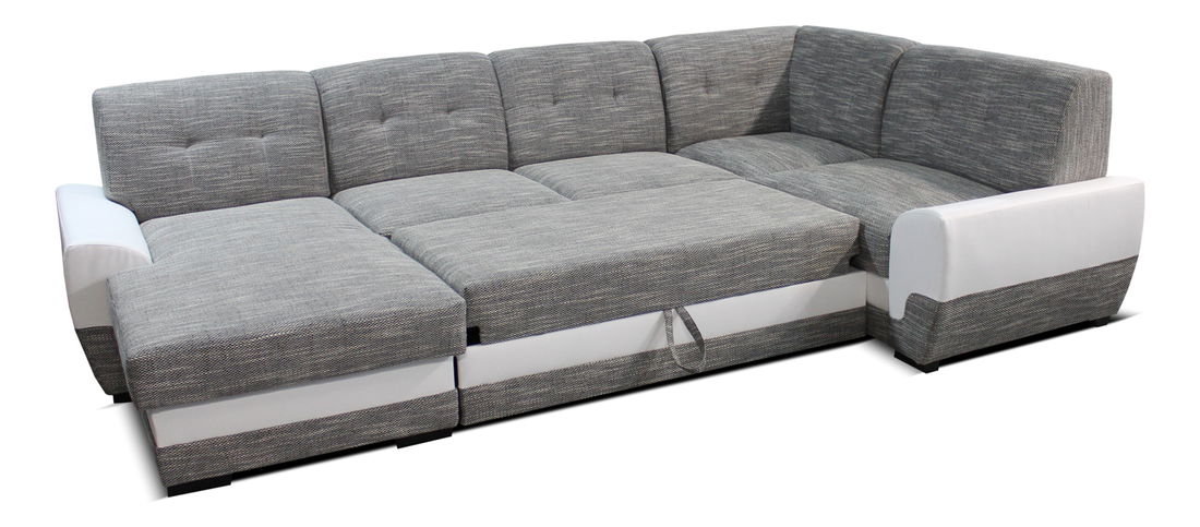 Rohová sedačka U Simona L+2+A+1 (Berlin 03 + Bronco 4466) (L)