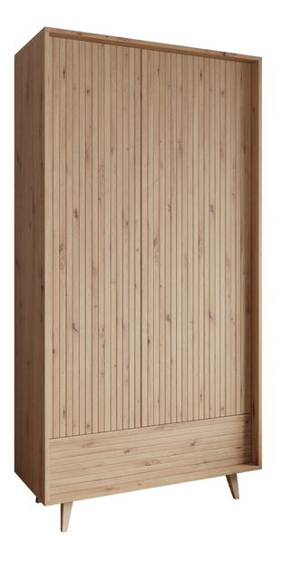Ruhásszekrény Treksona 2D1SZ (artisan tölgy) 