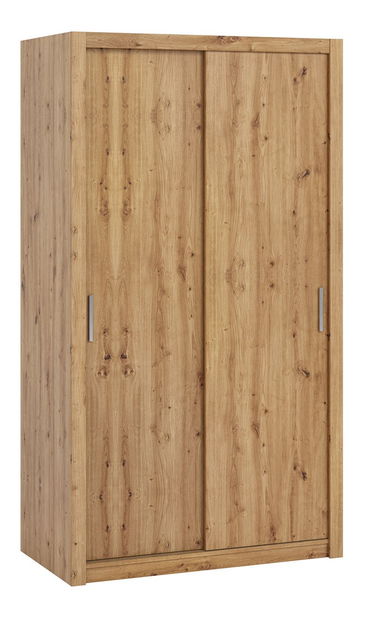 Ormar za garderobu s kliznim vratima- Klary SZ120 KE04 (bijela) 