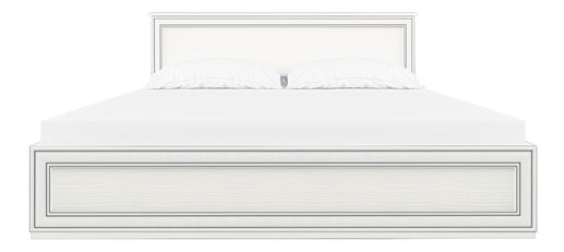 Franciaágy 160 cm Terina (woodline krém) (ágyráccsal)