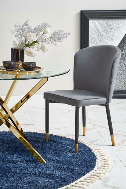 Blagovaonski stol Raunds (zlatna)