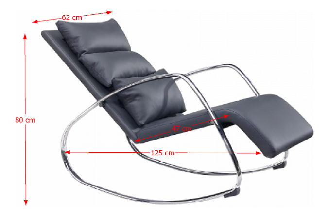 Hintaszék Dodford (szürke)