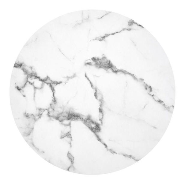 Stolić za kavu Aleshia (mramor + crna)